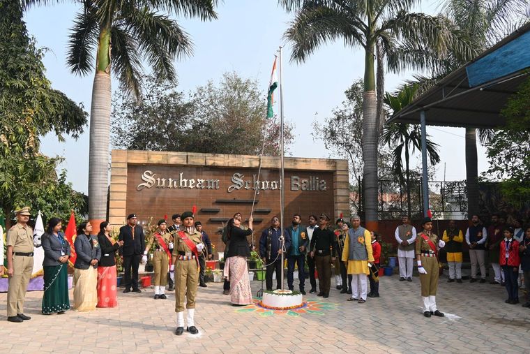 Celebrating the Spirit of 77th Republic Day at Sunbeam School Ballia — photograph 6 of 43