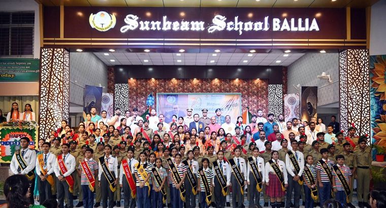 Celebrating the Spirit of Freedom! at Sunbeam School Ballia — photograph 34 of 36