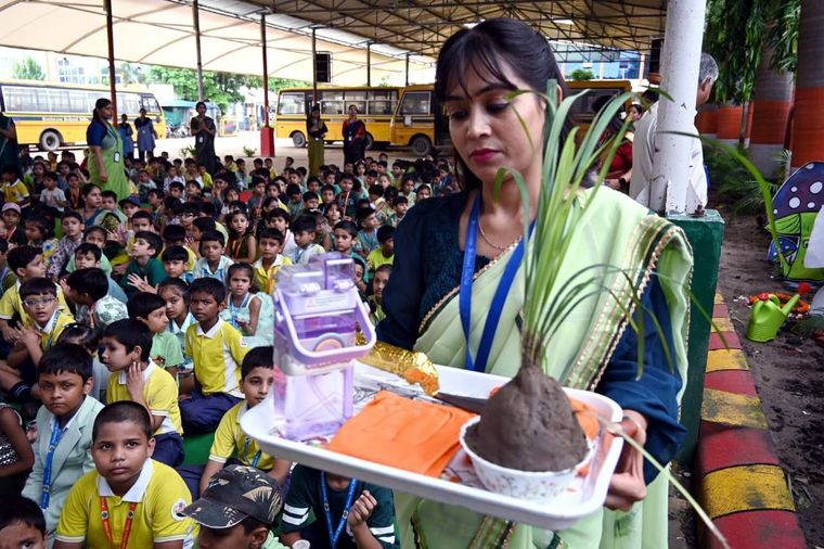Sawan Celebration 2025 at Sunbeam School Ballia — photograph 4 of 27