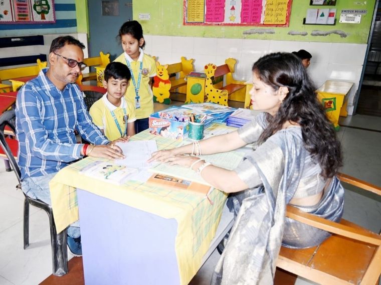 Report Card Distribution Day at Sunbeam School Ballia at Sunbeam School Ballia — photograph 1 of 33