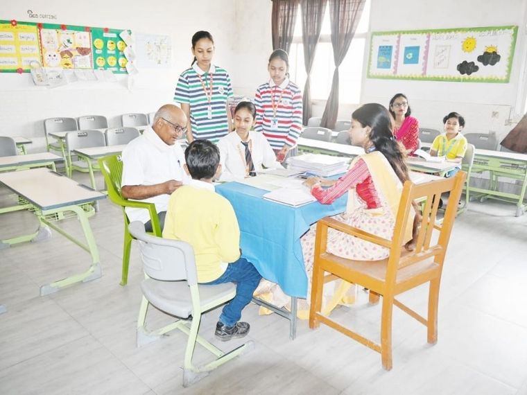 Report Card Distribution Day at Sunbeam School Ballia at Sunbeam School Ballia — photograph 2 of 33