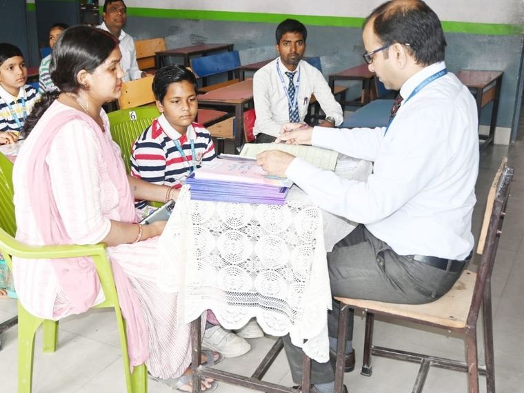 Report Card Distribution Day at Sunbeam School Ballia at Sunbeam School Ballia — photograph 11 of 33