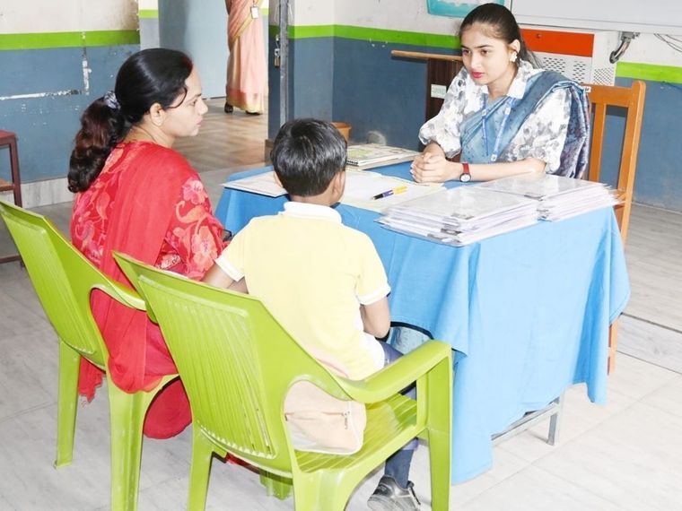 Report Card Distribution Day at Sunbeam School Ballia at Sunbeam School Ballia — photograph 20 of 33