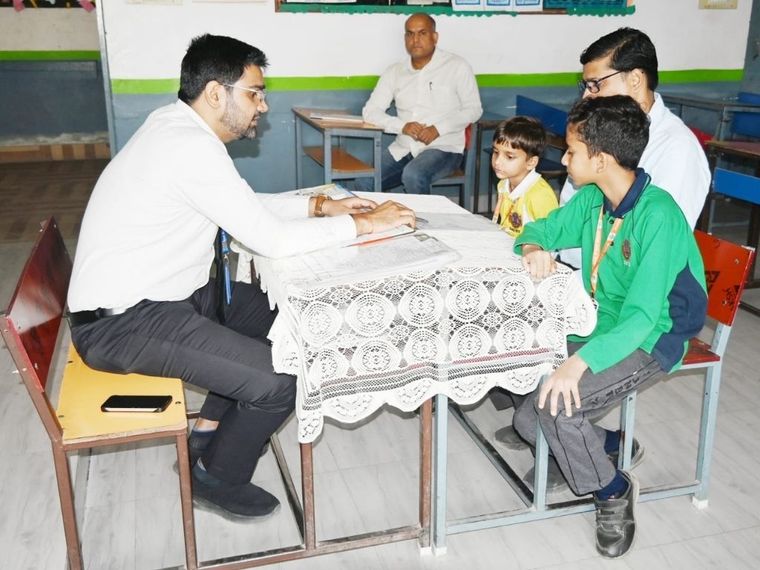 Report Card Distribution Day at Sunbeam School Ballia at Sunbeam School Ballia — photograph 31 of 33