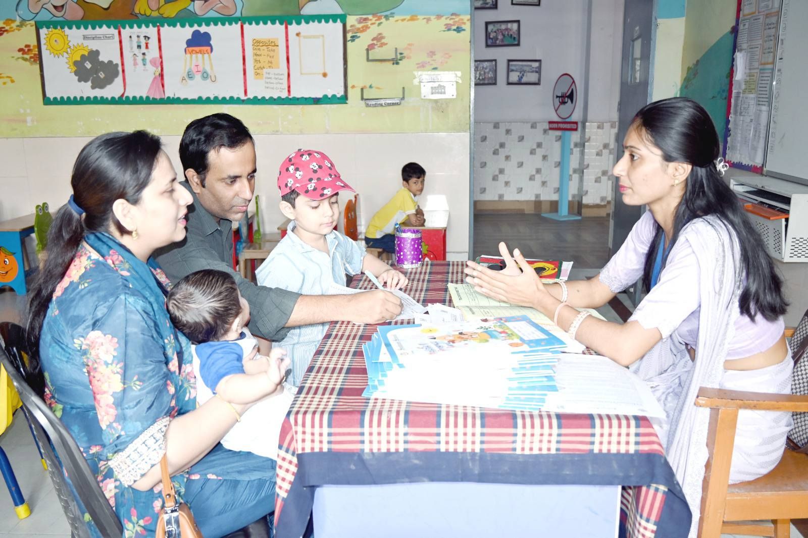 A Parent-Teacher Meeting for classes Nursery to II was held today at Sunbeam School Ballia at Sunbeam School Ballia