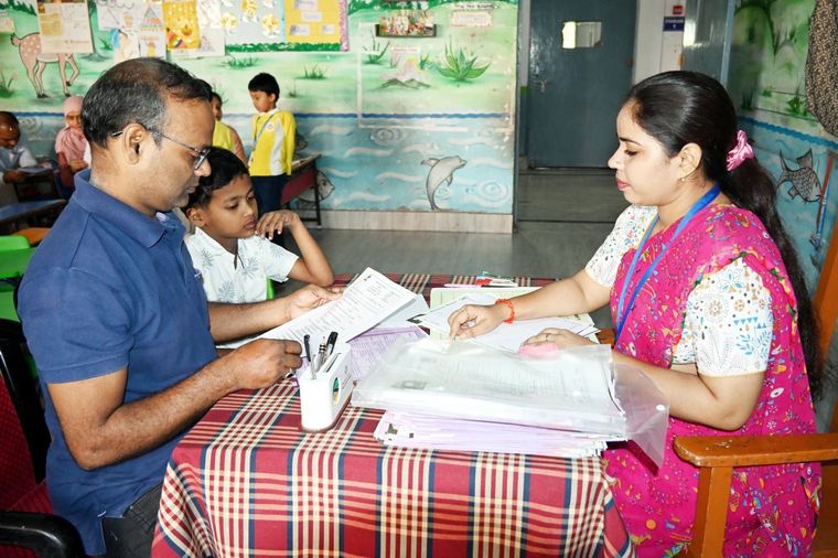 A Parent-Teacher Meeting for classes Nursery to II was held today at Sunbeam School Ballia at Sunbeam School Ballia — photograph 6 of 27