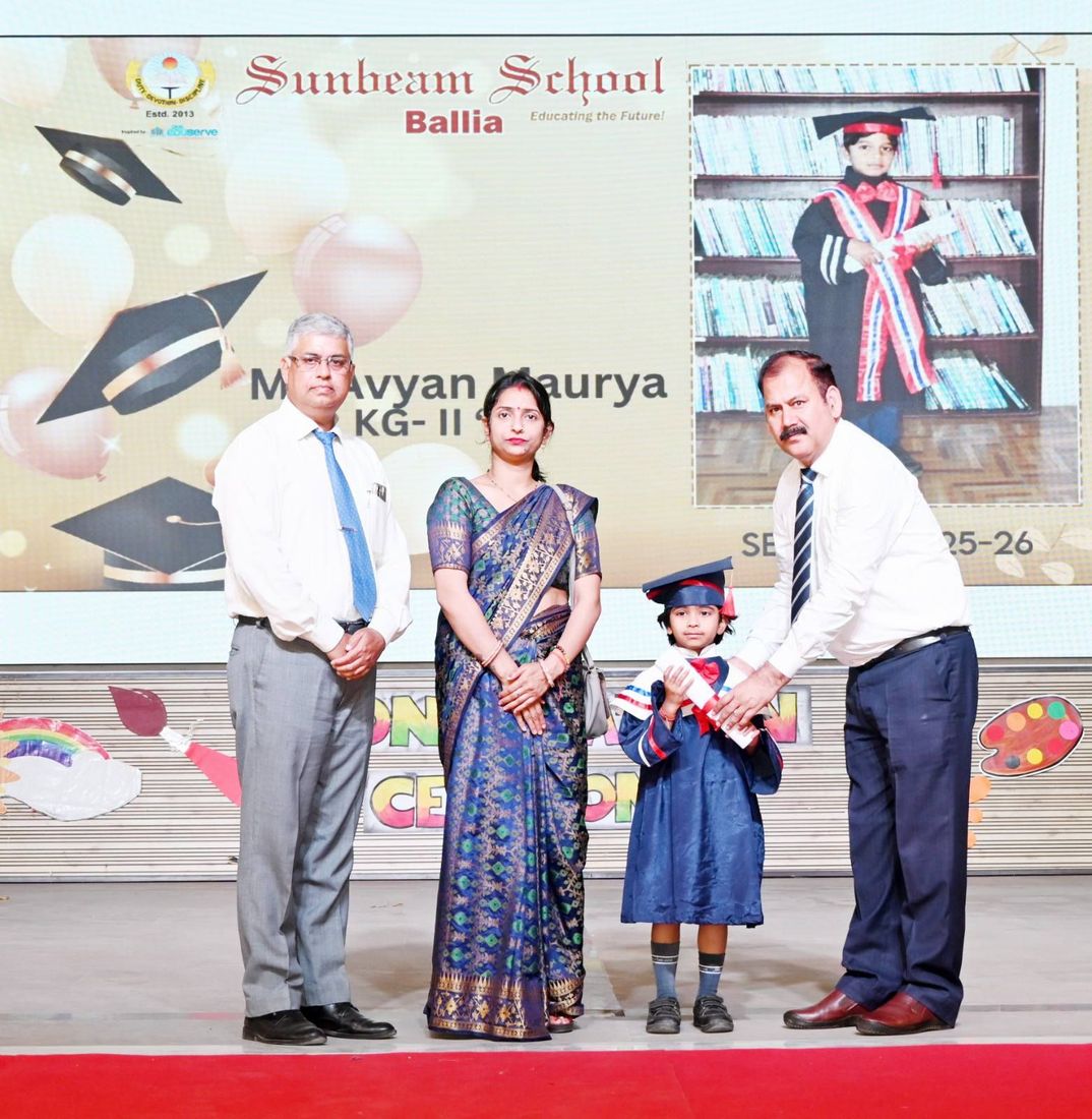 A beautiful milestone for our little stars! at Sunbeam School Ballia — photograph 1 of 24