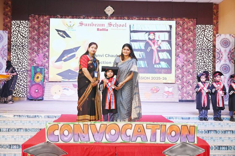 A beautiful milestone for our little stars! at Sunbeam School Ballia — photograph 2 of 24