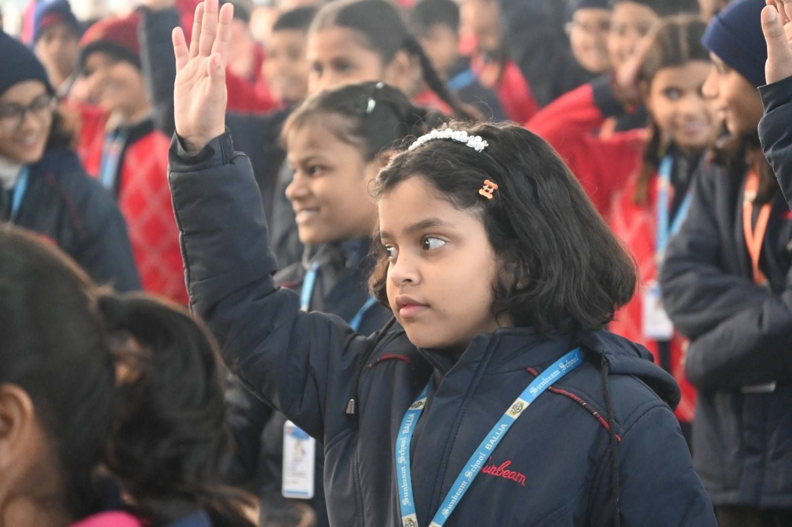 Moment of Pride for Sunbeam School Ballia at Sunbeam School Ballia