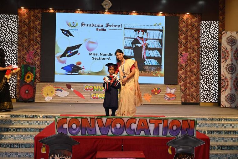 A beautiful milestone for our little stars! at Sunbeam School Ballia — photograph 14 of 24