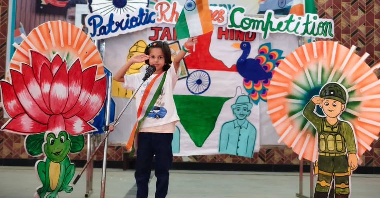 Today, our students from the KG Section filled the campus with pride and patriotism through a… at Sunbeam School Ballia — photograph 11 of 25