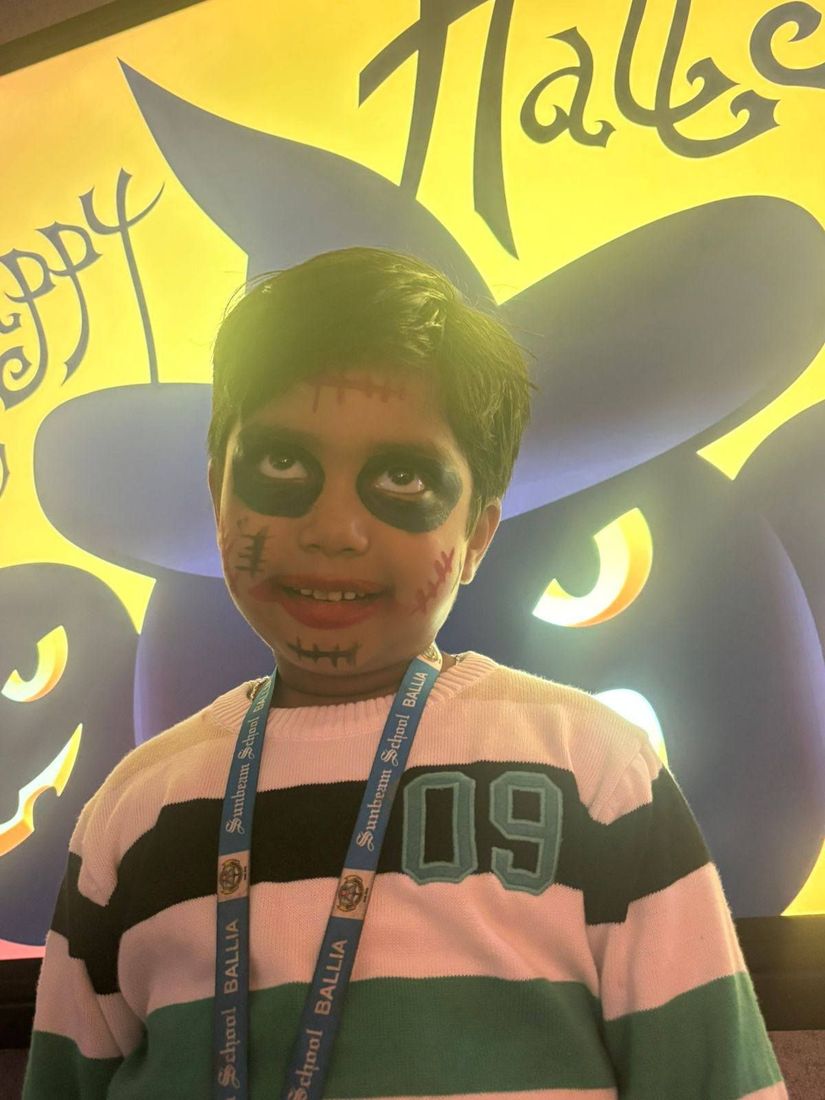 Our little Sunbeams from Classes Nursery to II had a spooktacular time celebrating Halloween today! at Sunbeam School Ballia — photograph 24 of 24