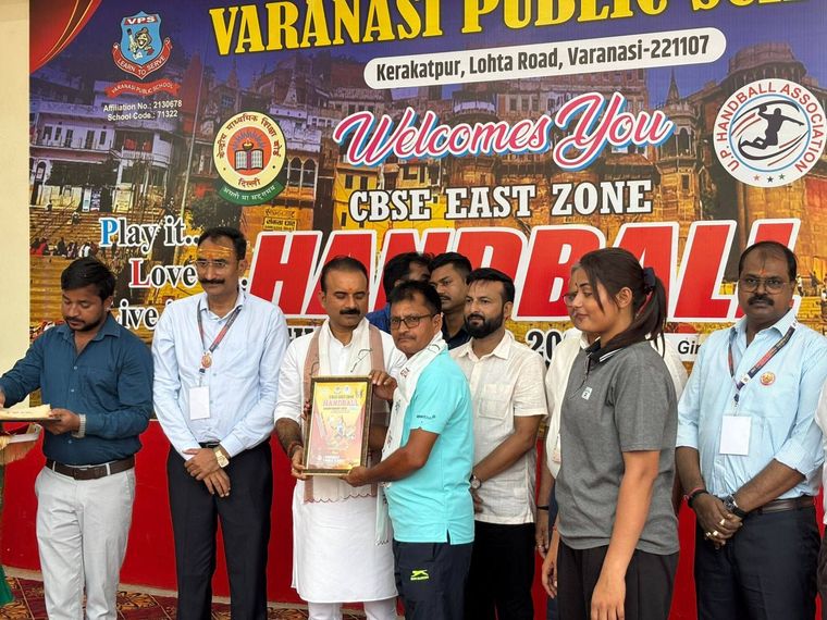 CBSE Cluster Zonal Handball Championship 2025 at Sunbeam School Ballia — photograph 2 of 24