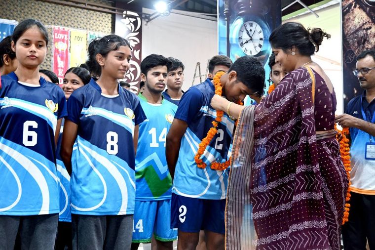 CBSE Cluster Zonal Handball Championship 2025 at Sunbeam School Ballia — photograph 7 of 24
