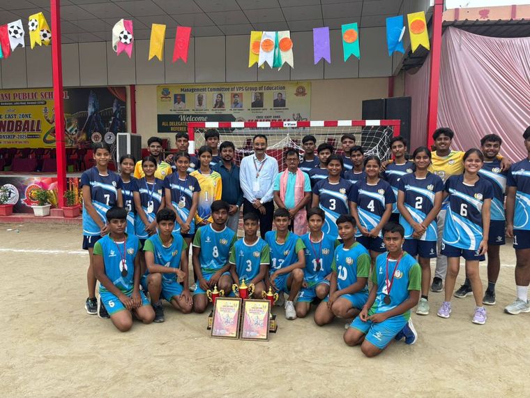 CBSE Cluster Zonal Handball Championship 2025 at Sunbeam School Ballia — photograph 12 of 24