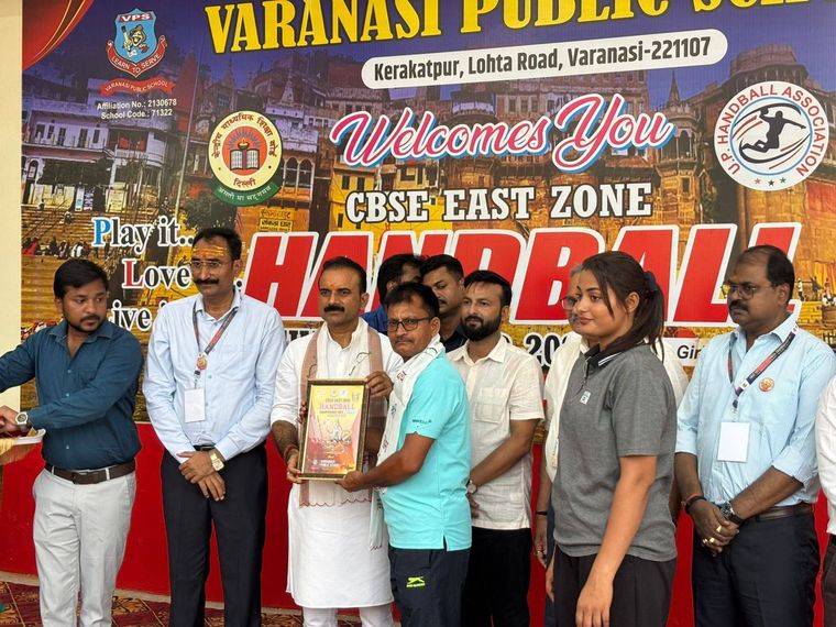 CBSE Cluster Zonal Handball Championship 2025 at Sunbeam School Ballia — photograph 17 of 24