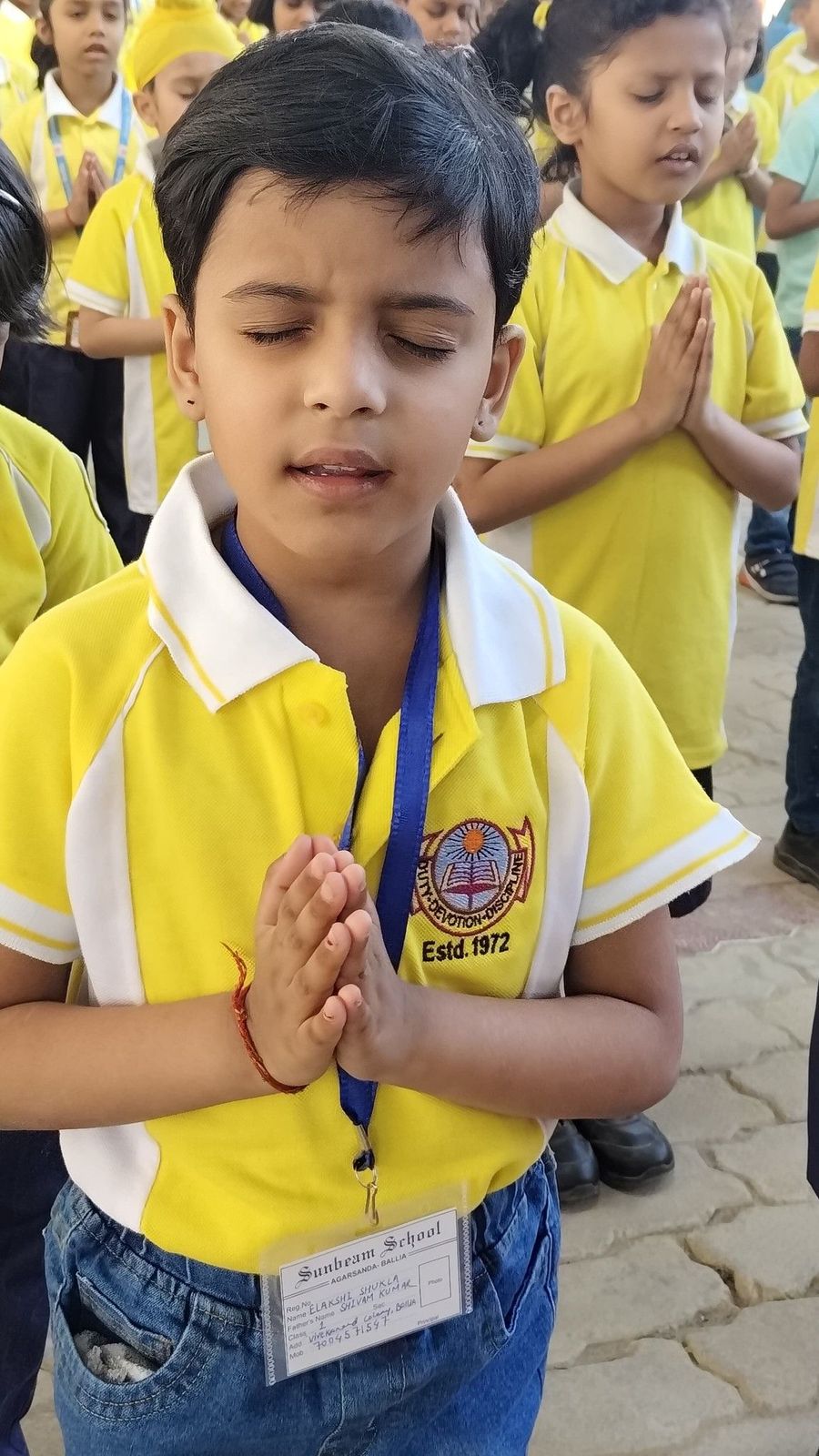 First Day of Our Tiny Tots at Sunbeam School Ballia — photograph 21 of 23