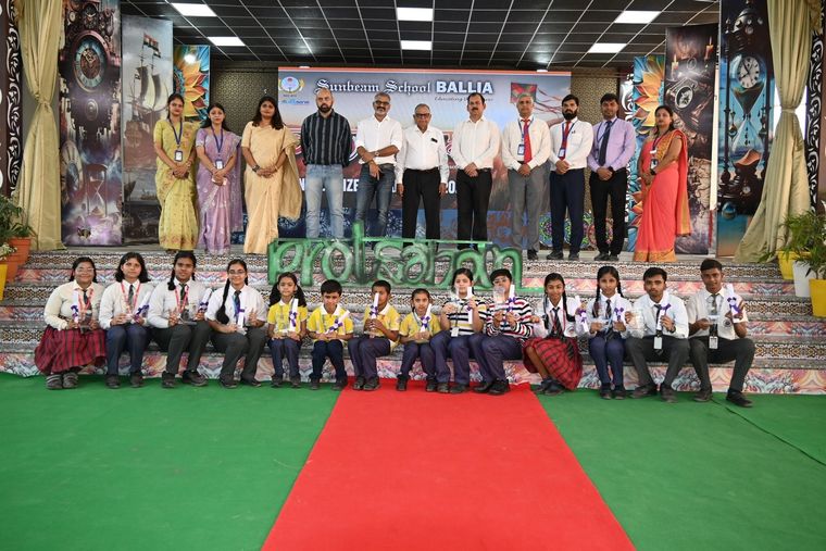 Celebrating Foundation Day & Protsahan – Annual Prize Distribution 2024-25 at Sunbeam School Ballia! at Sunbeam School Ballia — photograph 4 of 23