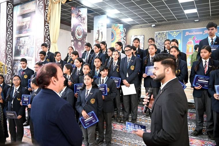 Cyber Titan Program 2025 at Sunbeam School Ballia — photograph 10 of 23