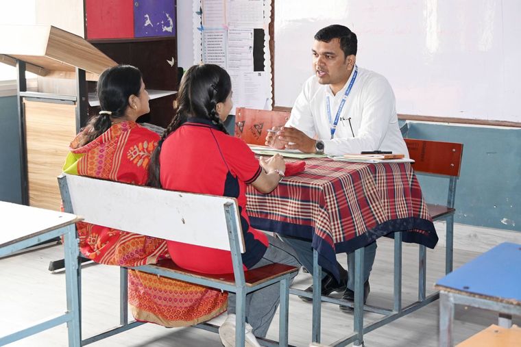 The First Child–Parent–Teacher Dialogue for classes Nursery to XII was successfully held today. at Sunbeam School Ballia — photograph 8 of 20