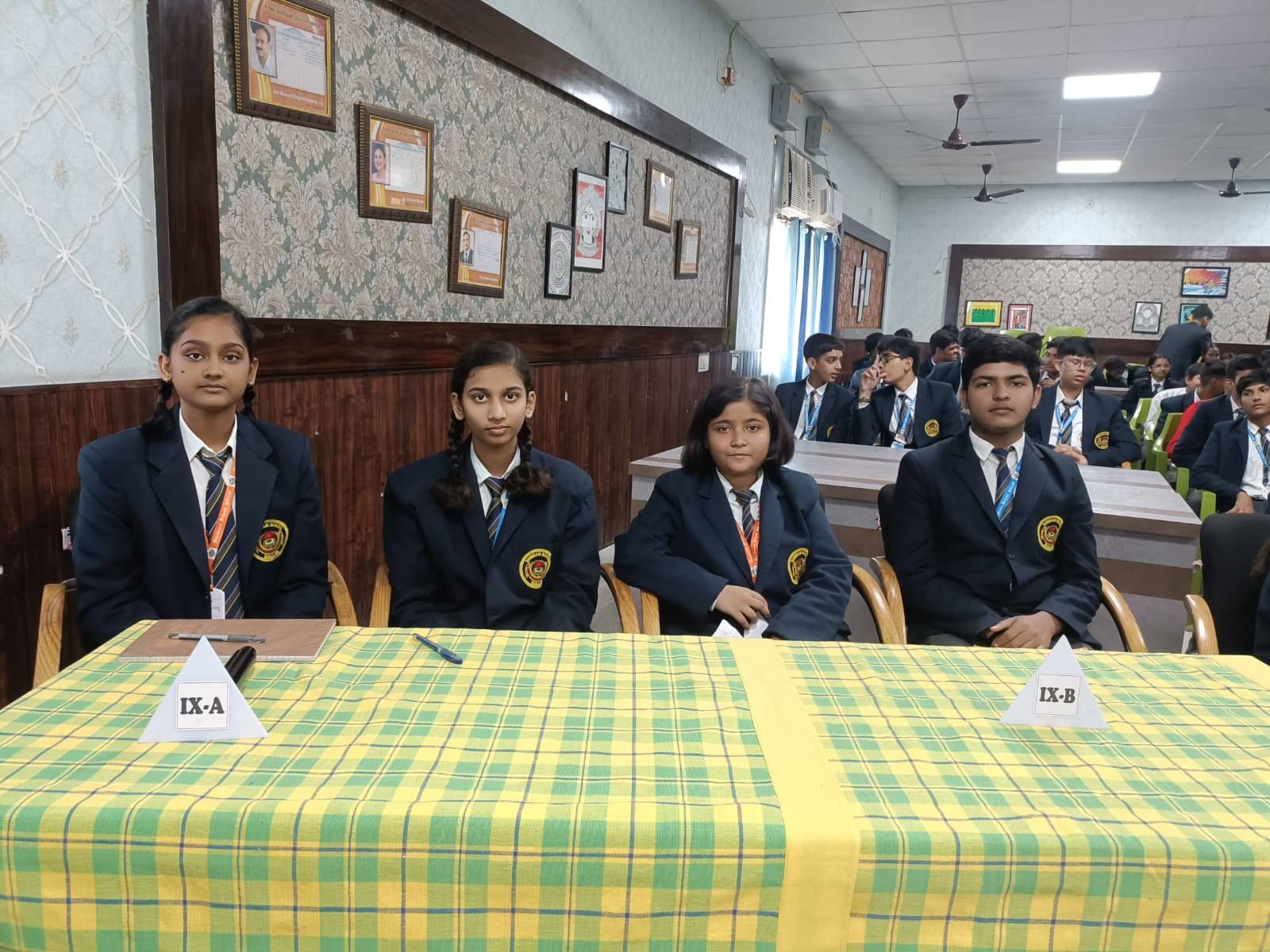 Today we conducted our English Debate on the theme “Technology has connected us more at Sunbeam School Ballia