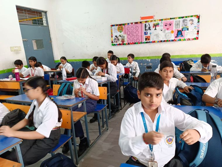 Skill-Building Activity: Sui Dhaga (The Sewing Activity) at Sunbeam School Ballia — photograph 1 of 20