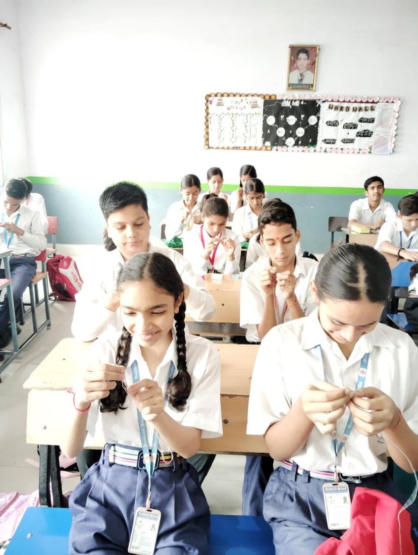 Skill-Building Activity: Sui Dhaga (The Sewing Activity) at Sunbeam School Ballia — photograph 8 of 20