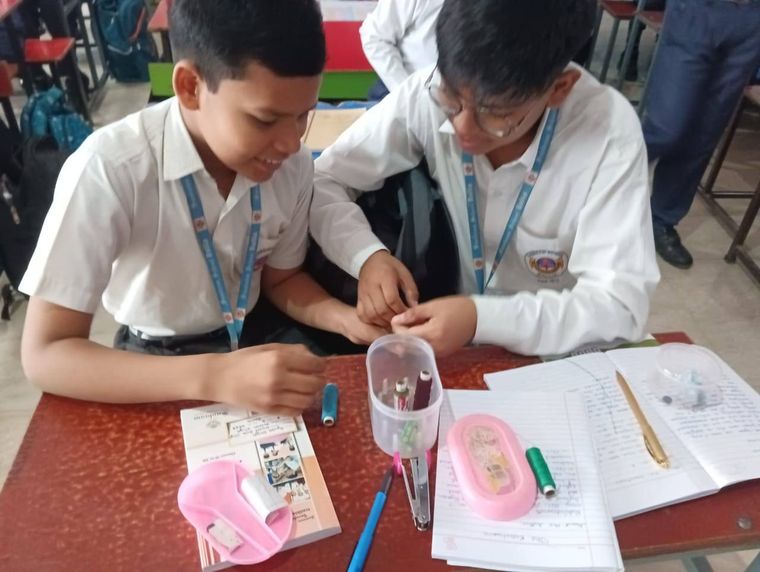 Skill-Building Activity: Sui Dhaga (The Sewing Activity) at Sunbeam School Ballia — photograph 11 of 20