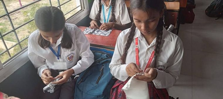 Skill-Building Activity: Sui Dhaga (The Sewing Activity) at Sunbeam School Ballia — photograph 13 of 20