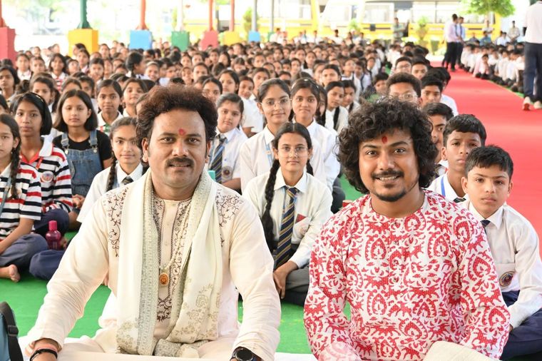 SPIC MACAY 2025 at Sunbeam School Ballia — photograph 2 of 19
