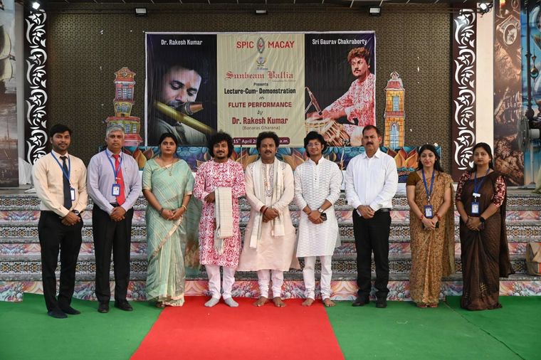 SPIC MACAY 2025 at Sunbeam School Ballia — photograph 4 of 19