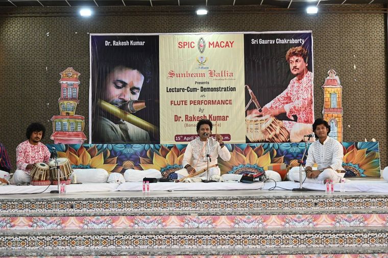SPIC MACAY 2025 at Sunbeam School Ballia — photograph 12 of 19