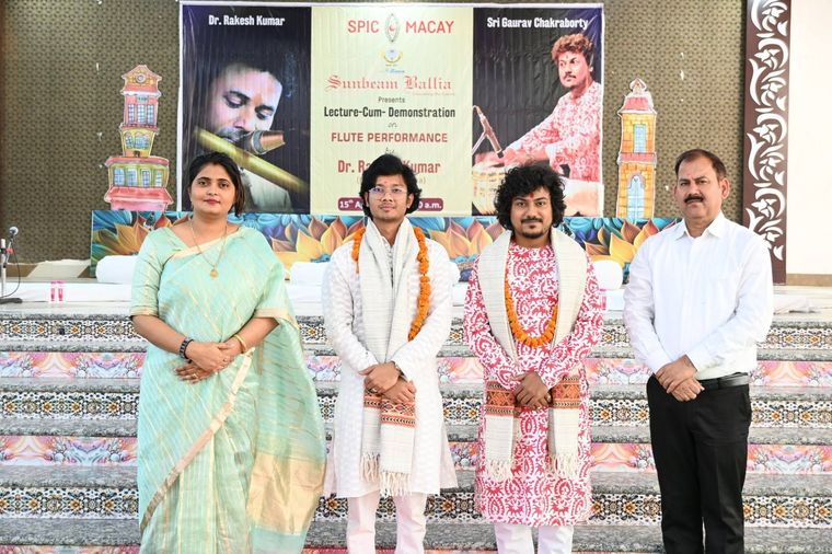 SPIC MACAY 2025 at Sunbeam School Ballia — photograph 19 of 19
