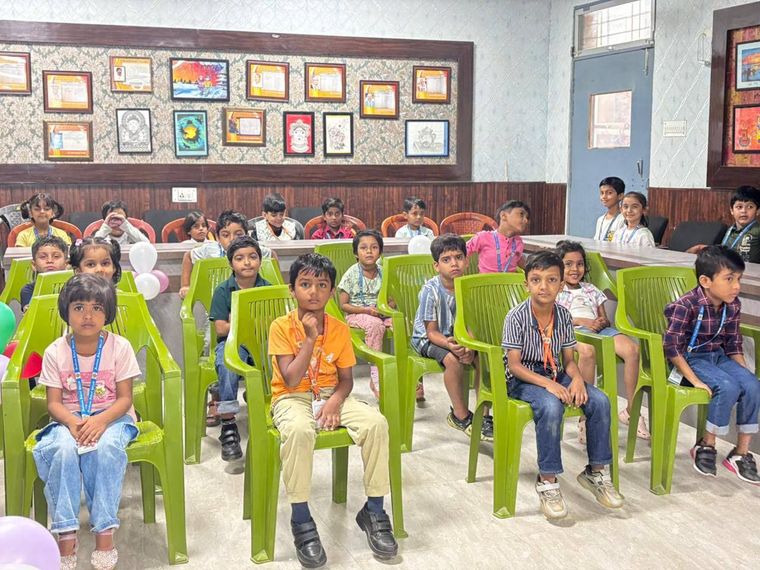 Our students had a wonderful time at today’s Party Etiquette Club session! They learned the dos and… at Sunbeam School Ballia — photograph 1 of 18
