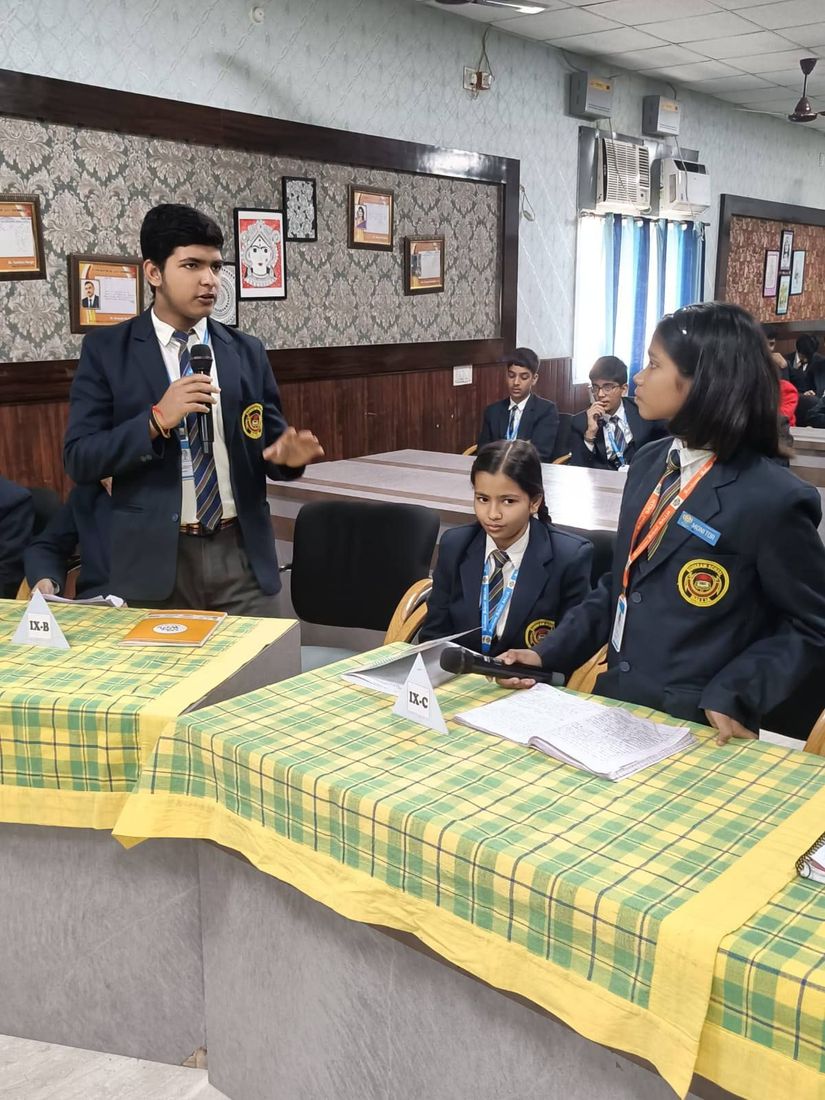 Today we conducted our English Debate on the theme “Technology has connected us more at Sunbeam School Ballia — photograph 17 of 18