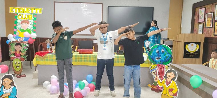 Our students had a wonderful time at today’s Party Etiquette Club session! They learned the dos and… at Sunbeam School Ballia — photograph 12 of 18