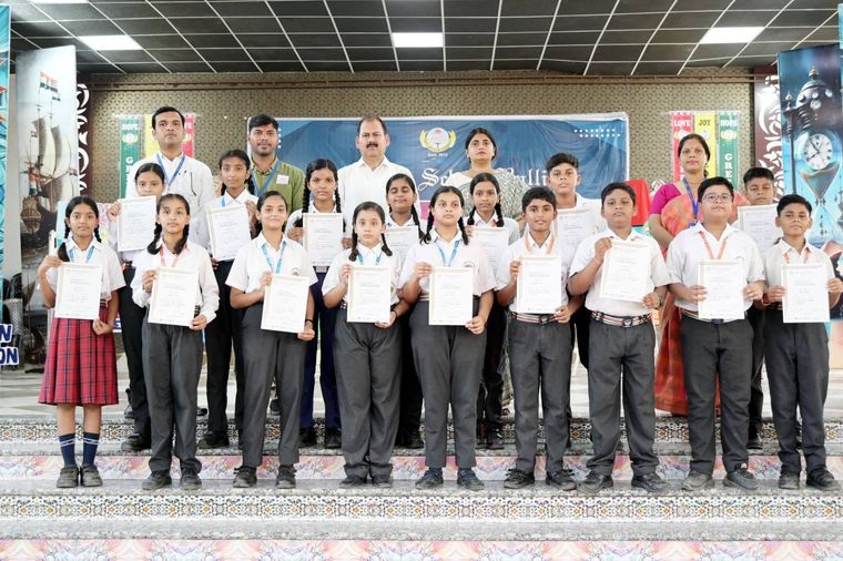 IMPETUS was inaugurated today by our Honourable Director Sir and Respected Principal Ma’am. at Sunbeam School Ballia — photograph 2 of 18
