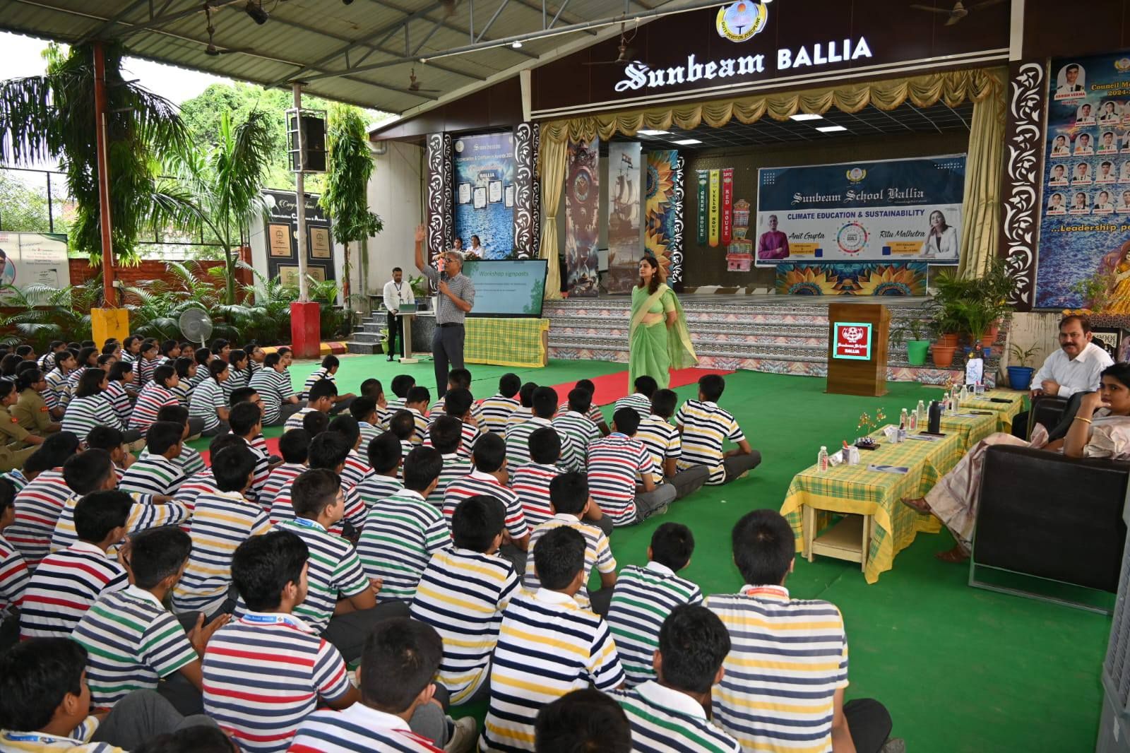 Sunbeam School Ballia: Connecting Curriculum & Conservation! at Sunbeam School Ballia