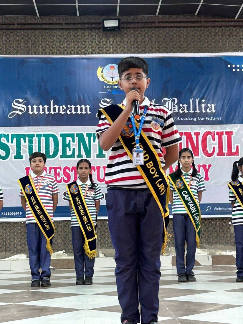 Student Council Takes the Lead! at Sunbeam School Ballia — photograph 10 of 16