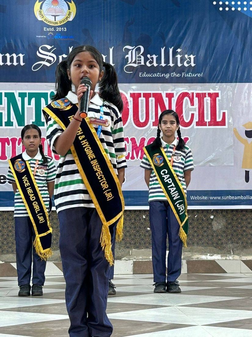 Student Council Takes the Lead! at Sunbeam School Ballia — photograph 12 of 16
