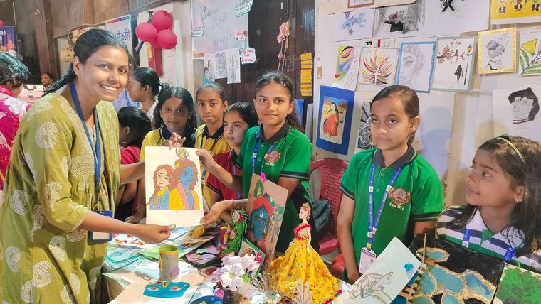 A Day Full of Creativity & Talent! at Sunbeam School Ballia — photograph 3 of 15