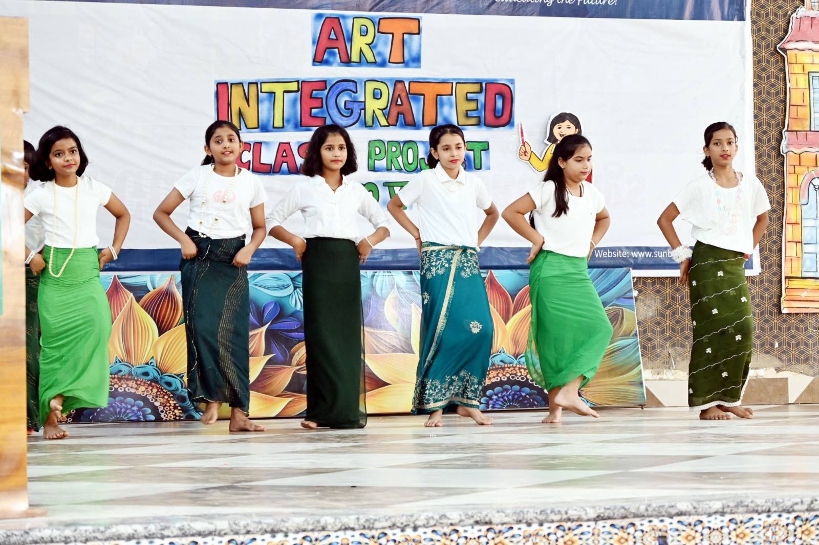 Art Integrated Class Project – A Celebration of Culture! at Sunbeam School Ballia