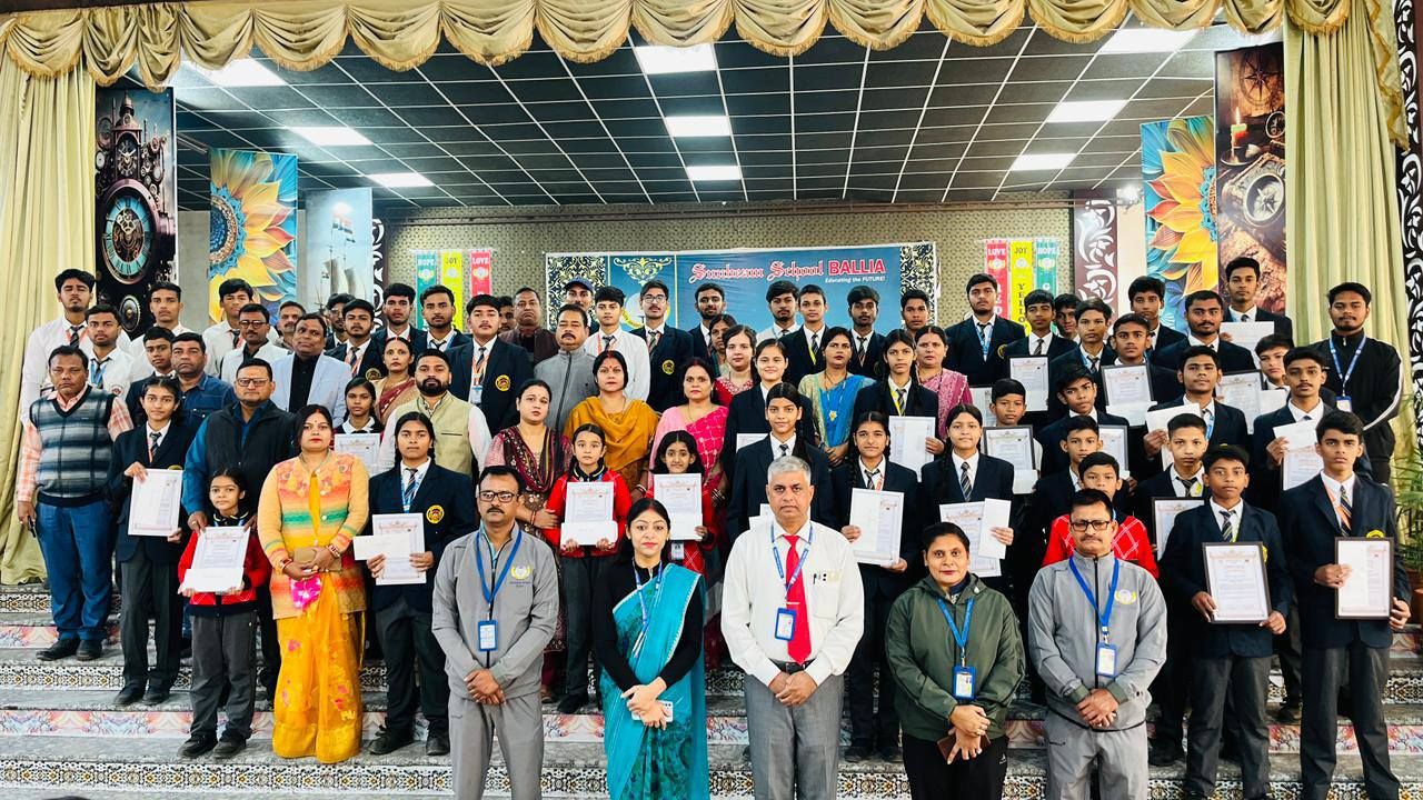 Heartiest congratulations to our Sports Scholarship Achievers 2025! at Sunbeam School Ballia