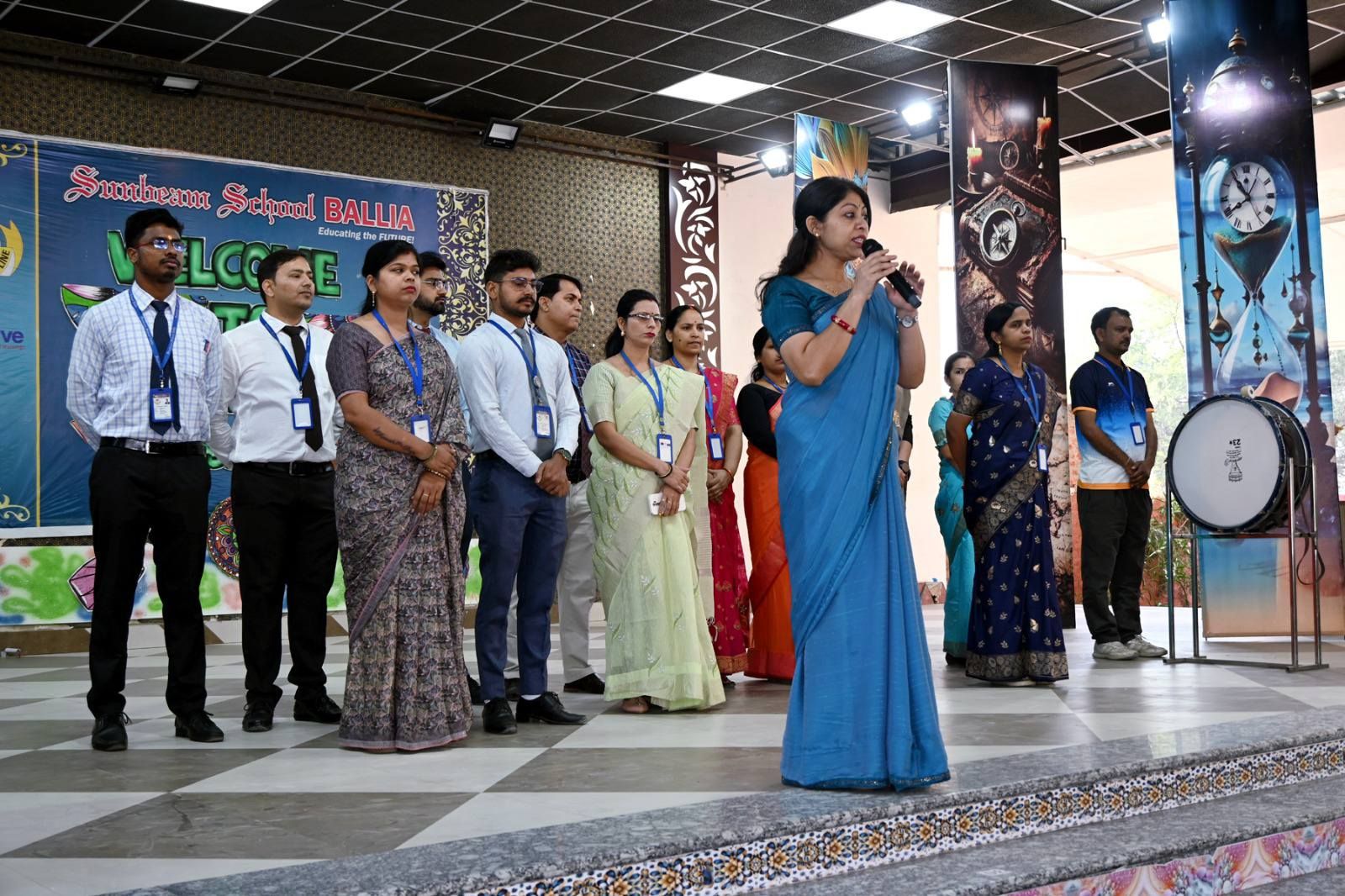 First Day of the New Academic Session at Sunbeam School Ballia