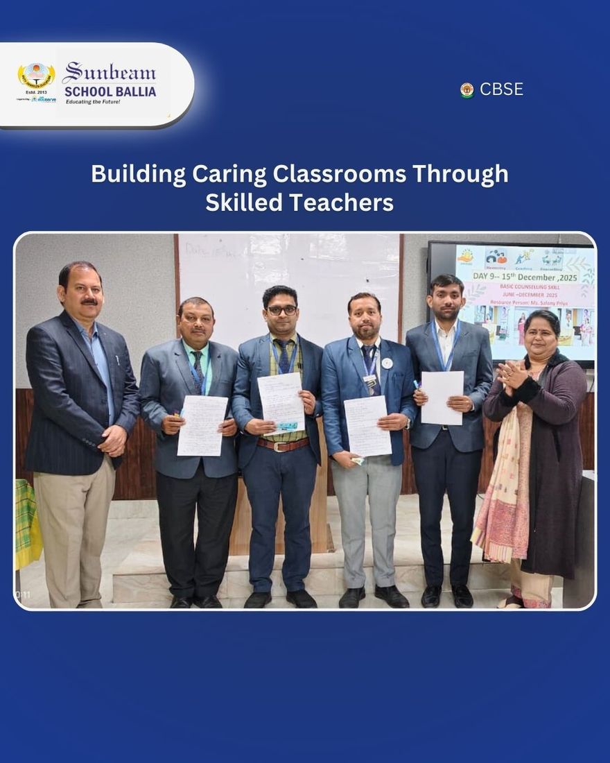 Sunbeam School Ballia Enhances Teacher Counseling Skills at Sunbeam School Ballia — photograph 2 of 12