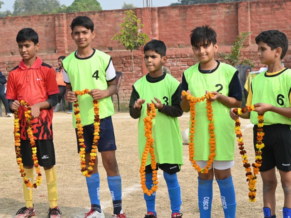 Sunbeam School, Ballia successfully conducted the District Level 5-A-Side Football Tournament at Sunbeam School Ballia