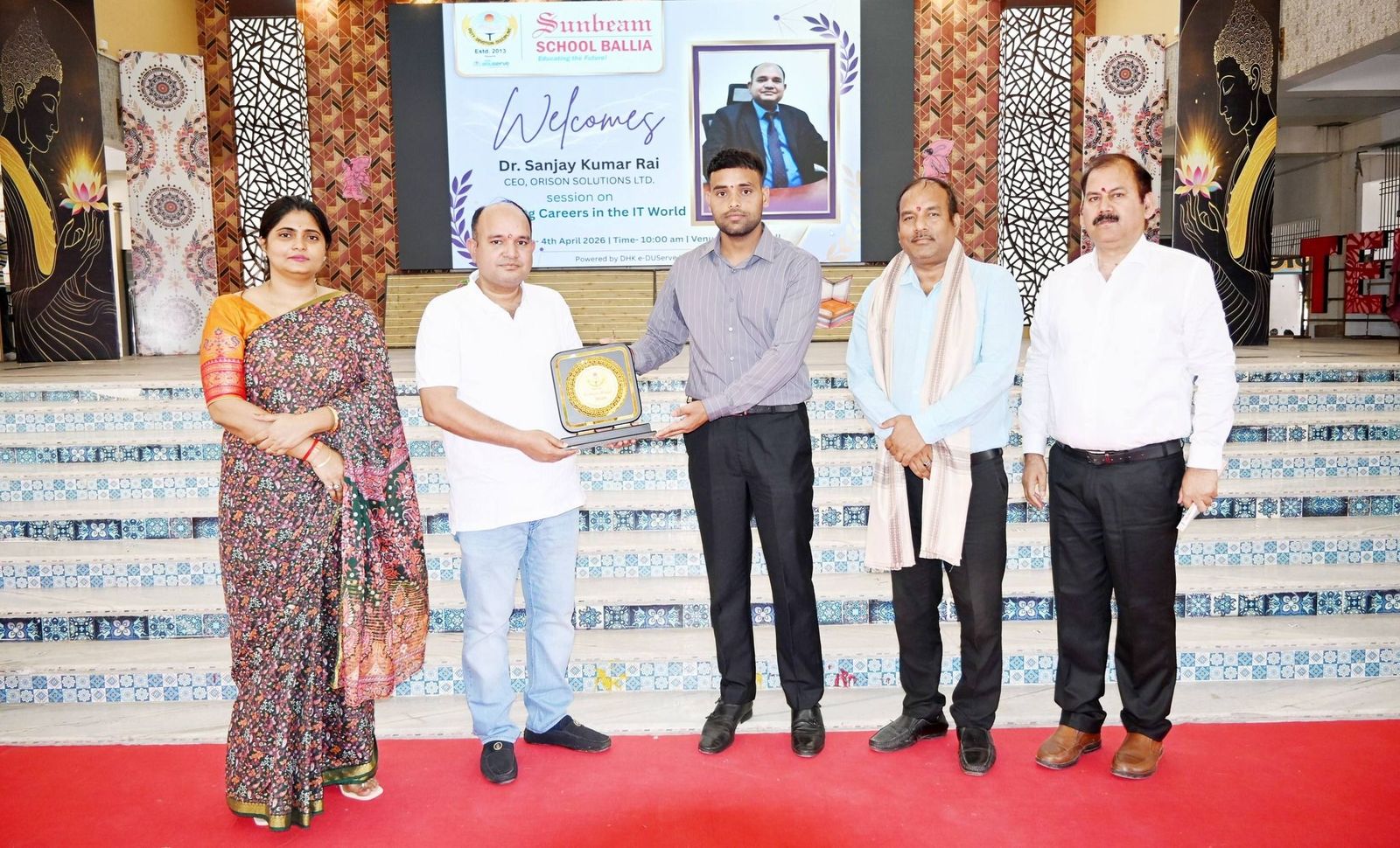 We were honored to welcome Dr. Sanjay Kumar Rai at Sunbeam School Ballia