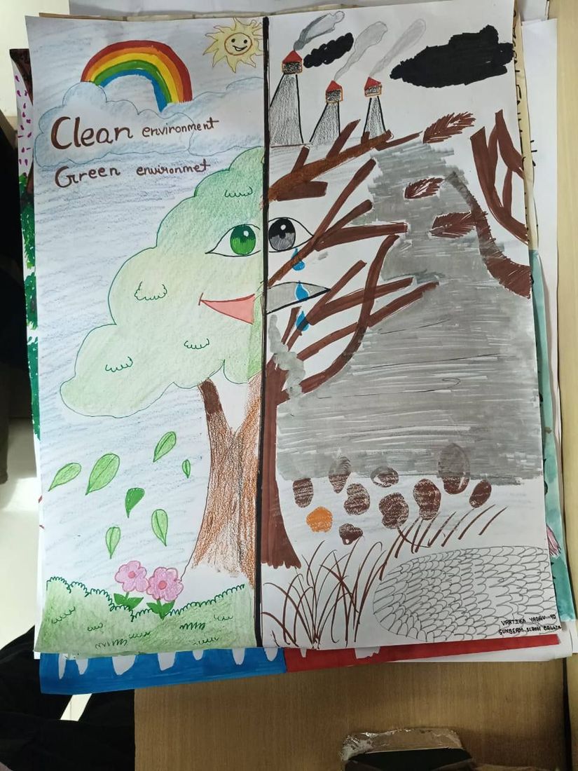 our talented students enthusiastically participated in the Drawing and Painting Competition… at Sunbeam School Ballia — photograph 10 of 12