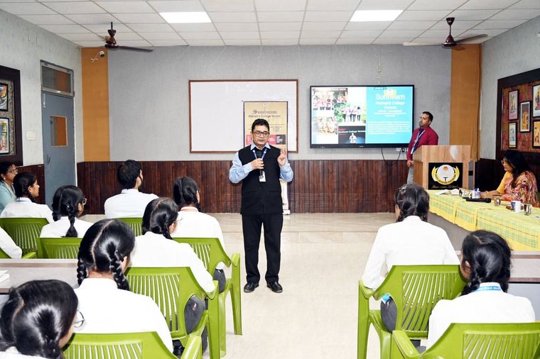 We were delighted to host Dr. Rajiv Sikroria (Associate Professor at Sunbeam School Ballia — photograph 2 of 11