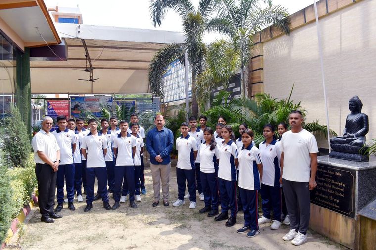 Proud to share that Sunbeam School Ballia is hosting CATC-283 under the banner of 90 UP BN NCC… at Sunbeam School Ballia — photograph 2 of 10